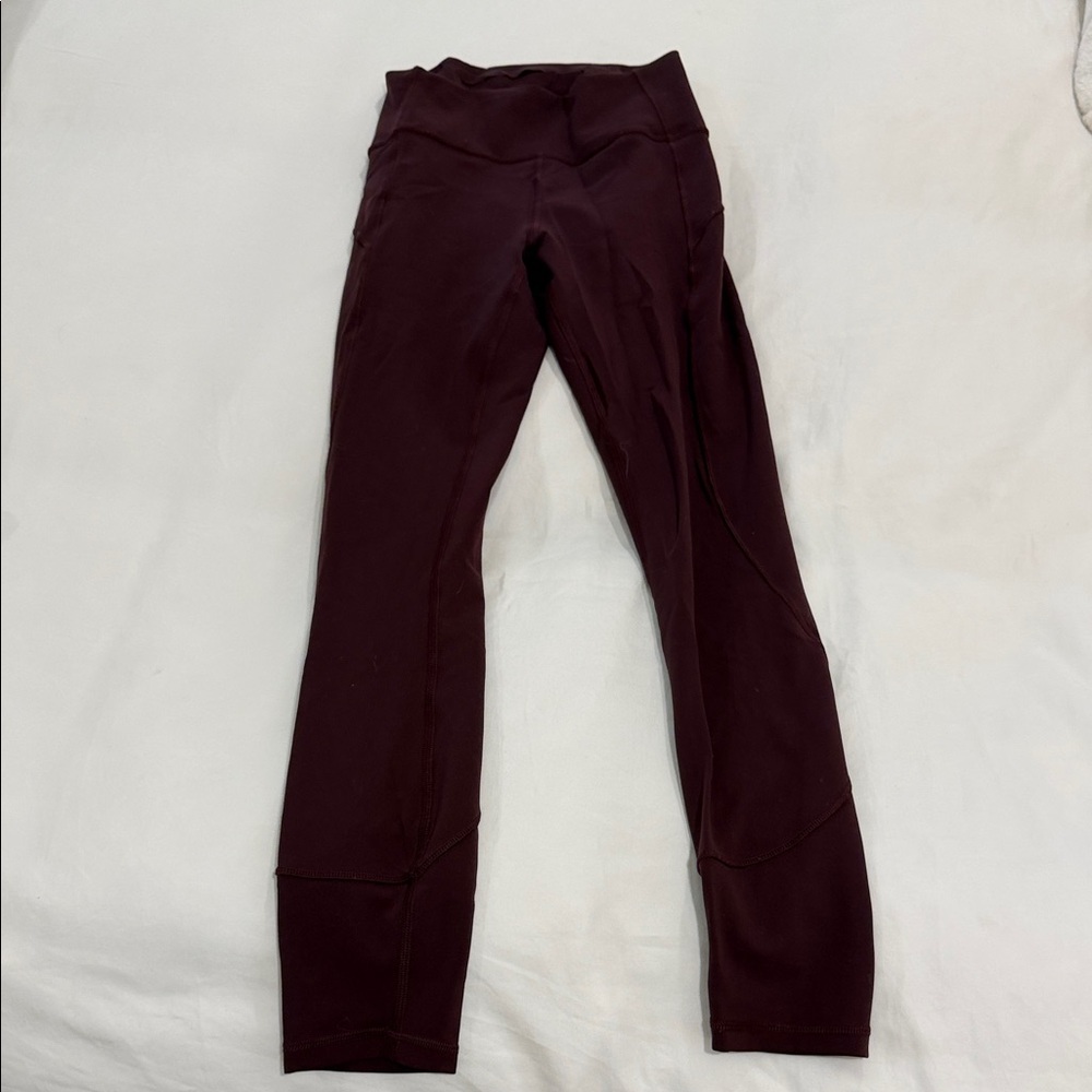 lululemon in movement tights -25in
